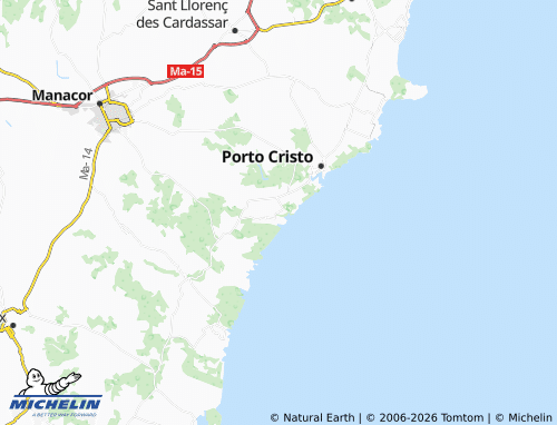 Mapa MICHELIN Cala Mendia - ViaMichelin