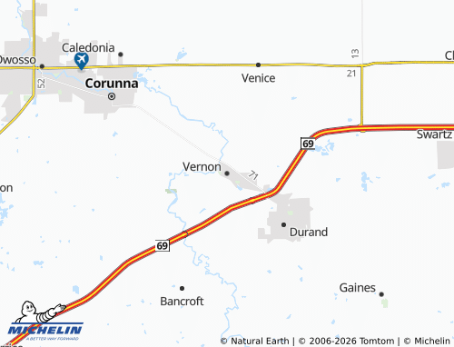 Mappa MICHELIN Vernon - ViaMichelin