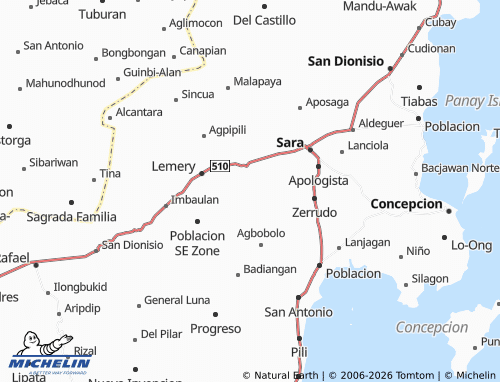 MICHELIN Improgo map - ViaMichelin