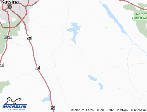 MICHELIN Tokawa map - ViaMichelin