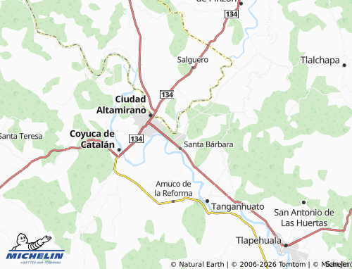 Mapa MICHELIN La Deportiva - ViaMichelin