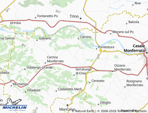 Mapa MICHELIN Solonghello - ViaMichelin