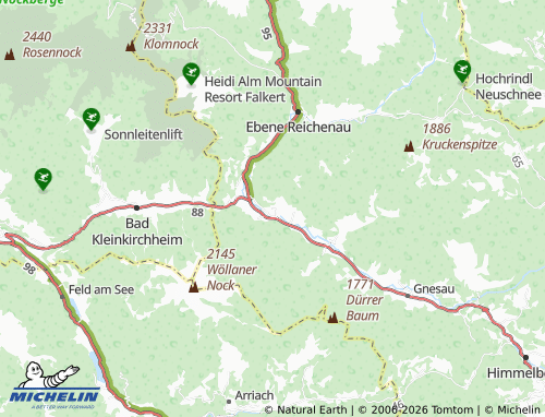 Carte MICHELIN Mitterdorf - ViaMichelin