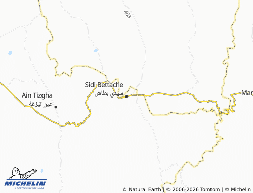Mappa MICHELIN Seedi Bitash - ViaMichelin