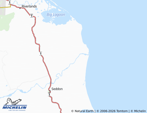 Mapa MICHELIN Lower Dashwood - ViaMichelin
