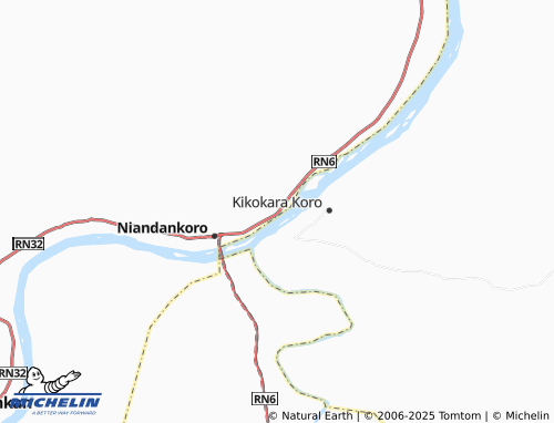 MICHELIN Baladougou map - ViaMichelin