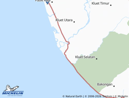 MICHELIN Barat Daya map - ViaMichelin