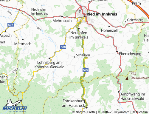 MICHELIN Schildorn map - ViaMichelin