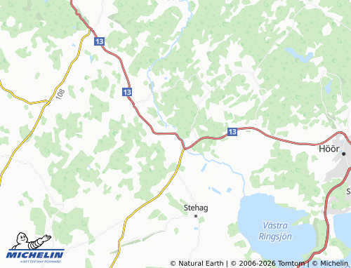 Mapa MICHELIN Stockamöllan - ViaMichelin