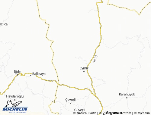 Mapa MICHELIN Kuruttaş - ViaMichelin