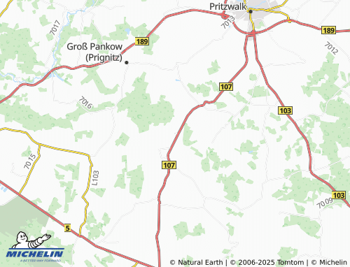 Carte MICHELIN Klenzenhof - ViaMichelin