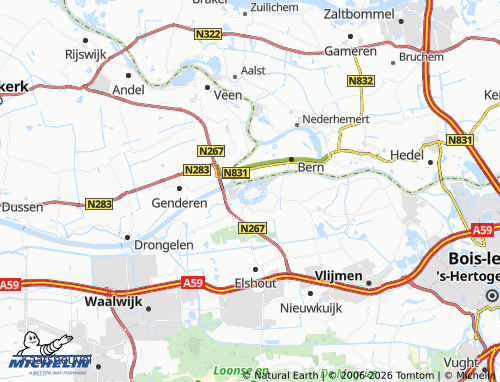 MICHELIN Heusden map - ViaMichelin