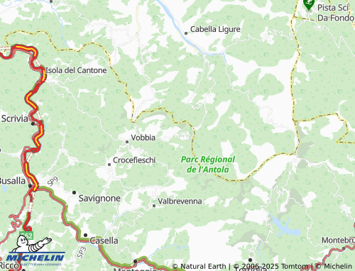 Mappa MICHELIN Vallenzona - ViaMichelin