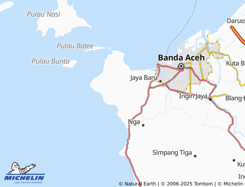 MICHELIN Lamgirek map - ViaMichelin