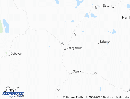 Mapa MICHELIN Georgetown - ViaMichelin