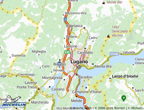 Mappa MICHELIN Vezia - ViaMichelin
