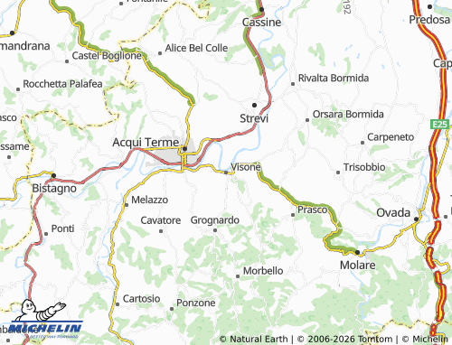 Mapa MICHELIN Visone - ViaMichelin