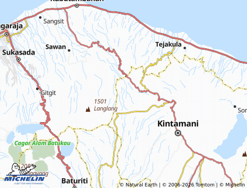 Mappa MICHELIN Pengejaran - ViaMichelin