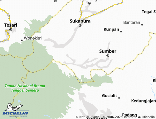 MICHELIN-Landkarte Sumberanom - ViaMichelin