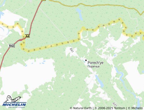 MICHELIN Chernukha map - ViaMichelin