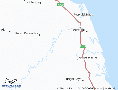 MICHELIN Blang Simpo map - ViaMichelin