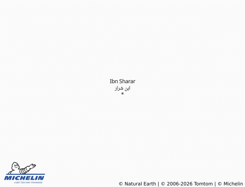 MICHELIN-Landkarte Ibn Sharar - ViaMichelin