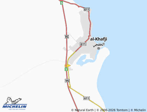 MICHELIN-Landkarte al-Rawdah - ViaMichelin