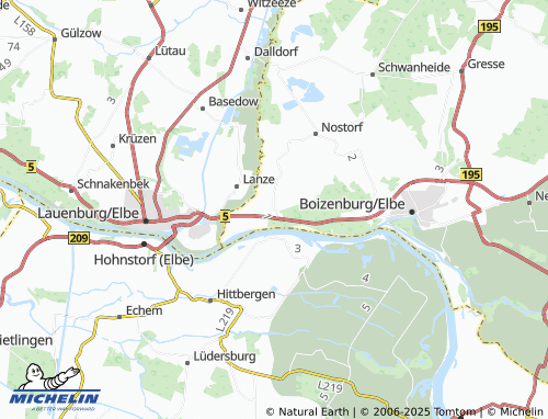 MICHELIN Horst map - ViaMichelin