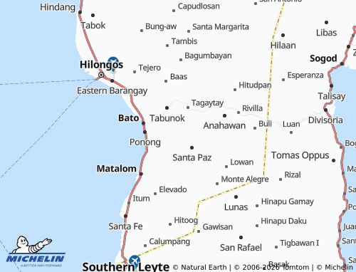 MICHELIN Tugas map - ViaMichelin