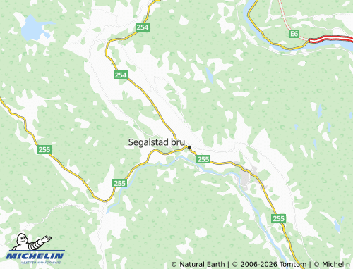 Mapa MICHELIN Fjerdom - ViaMichelin