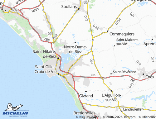 MICHELIN Le Fenouiller map - ViaMichelin