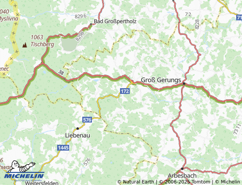 MICHELIN Kainrathschlag map - ViaMichelin