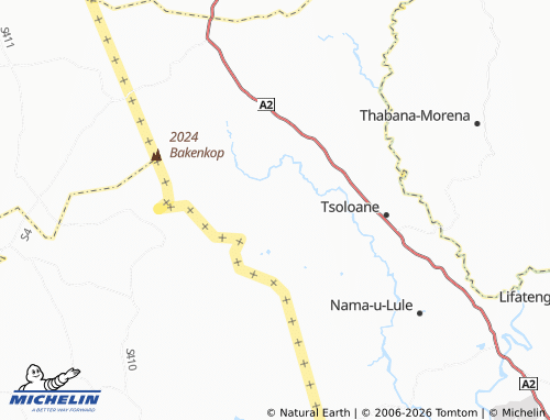 MICHELIN Linareng map - ViaMichelin