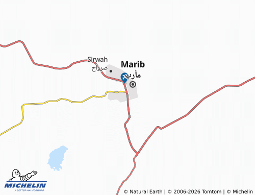 Mapa MICHELIN Madeenah Ma'rib - ViaMichelin