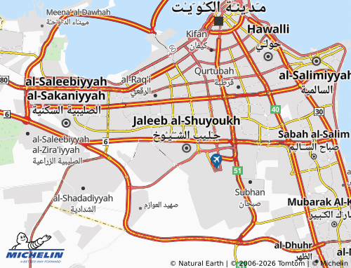 MICHELIN Ashbeliah 4 map - ViaMichelin
