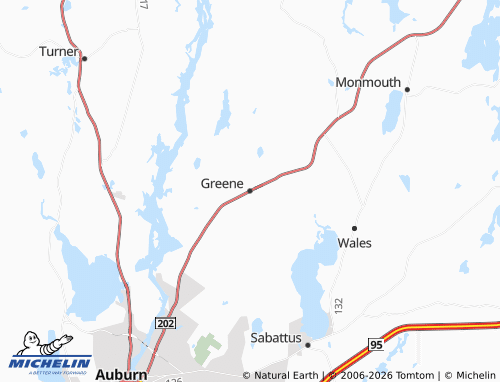 Mappa MICHELIN Greene - ViaMichelin
