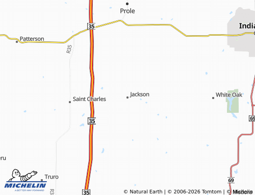 Mappa MICHELIN Jackson - ViaMichelin
