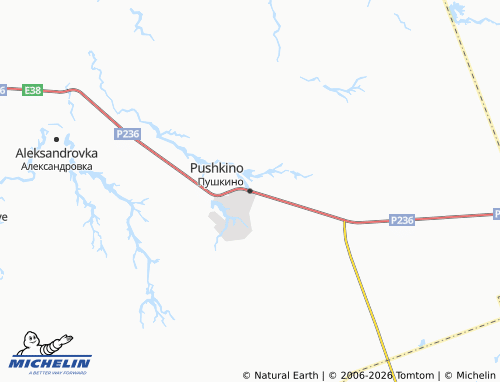 MICHELIN-Landkarte Pushkino - ViaMichelin