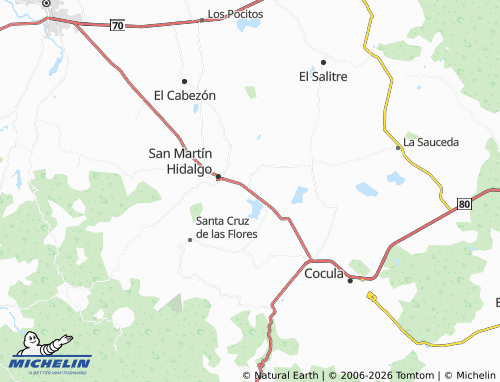 Mapa MICHELIN Morelos - ViaMichelin
