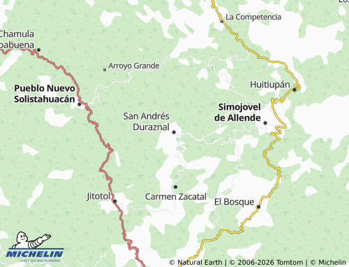 Mapa MICHELIN La Planada - ViaMichelin