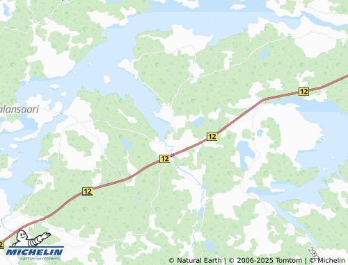 Carte MICHELIN Sarkola - ViaMichelin