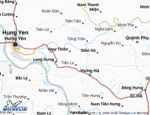 Mapa MICHELIN Hòa Tiến - ViaMichelin