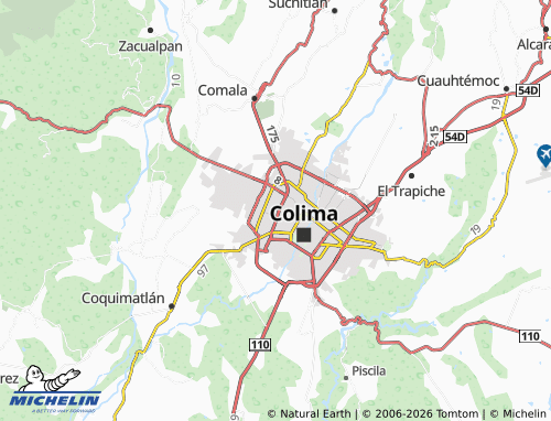 MICHELIN Juan José Ríos map - ViaMichelin