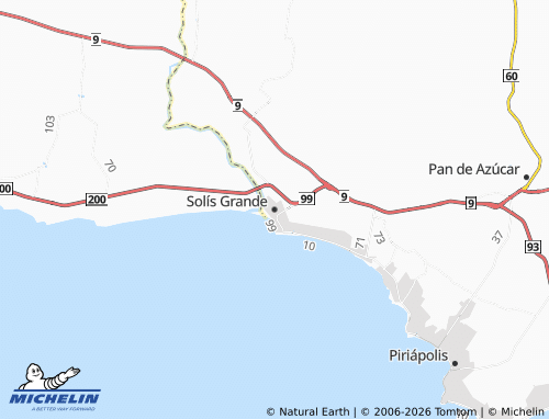 Mapa MICHELIN Solís Grande - ViaMichelin