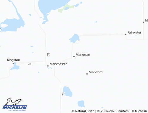 Mapa MICHELIN Markesan - ViaMichelin