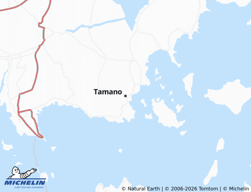 Mappa MICHELIN Tamano - ViaMichelin