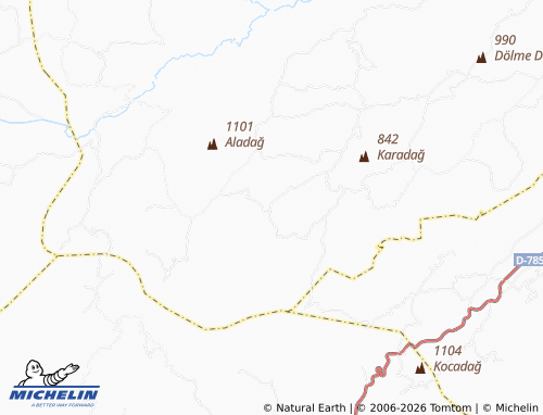 Mappa MICHELIN Dağtabaklı - ViaMichelin