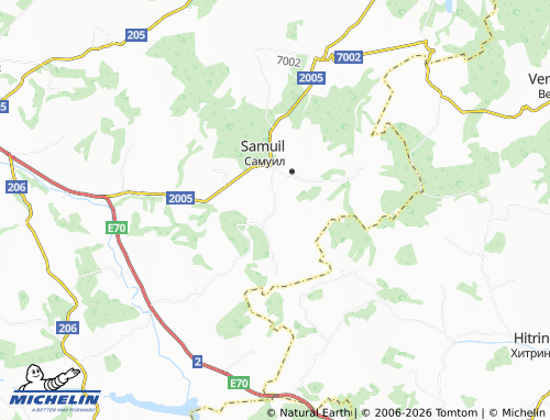 MICHELIN Bogomiltsi map - ViaMichelin