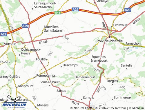Carte MICHELIN Souplicourt - ViaMichelin
