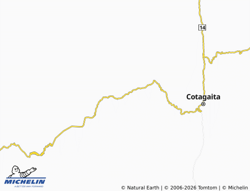 MICHELIN Cotagaitilla map - ViaMichelin